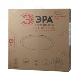 Светильник бытовой светодиодный (SPB 6) Fashion 120Вт 3000-6500К 10200 Лм с пультом ДУ 680x100 мм SPB-6 Saturn 120