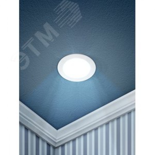 Светильник светодиодный круглый LED 6W 220V 6500K LED 1-6-6K