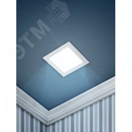 Светильник светодиодный квадратный LED 9W 220V 6500K LED 2-9-6K