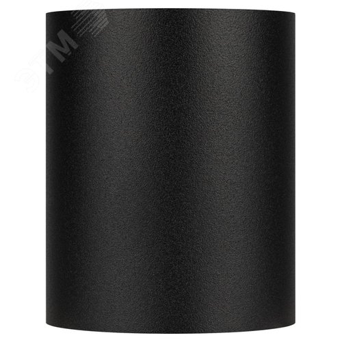 Подсветка накладной, GU10, D80х100мм, черный/хром (50/900)