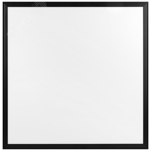 Панель светодиодная ДВО-40Вт 3420Лм IP40 4000К ГРИЛЬЯТО 588x588x8 черная (требуется драйвер Б0039417) SPL-540-B-40K-040