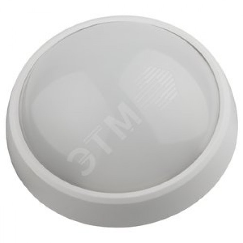 Светильник светодиодный ДБП-12W 4000К 960 Лм SPB-1-12 W IP54 круглый 180х 80 белый