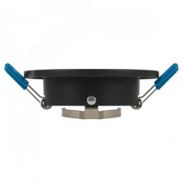 Светильник встраиваемый алюминиевый KL107 BK/GD MR16 GU5.3 черный золото