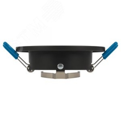 Светильник встраиваемый алюминиевый KL107 BK/GD MR16 GU5.3 черный золото