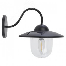 Светильник уличный ERASF22-38 на солнечных батареях настенный Ретро 1 LED