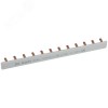 Шина соединительная PIN штырь 1Р 63А 22 см 12 модулей NO-224-616