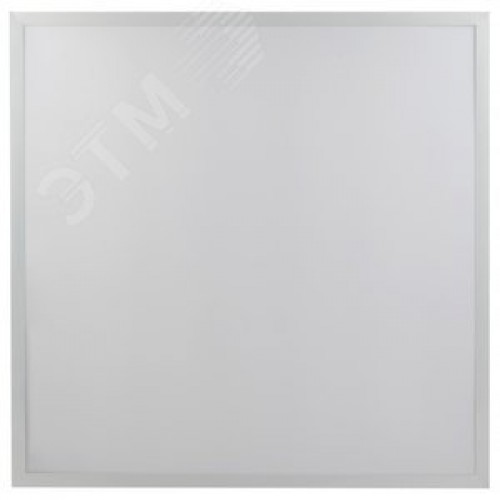 Светильник светодиодный ДВО/ДПО 50Вт с равномерной засветкой матовый 4000K 5000Лм <1% IP40 595x595 SPO-1-50-4K-M