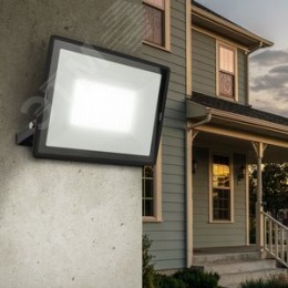 Прожектор светодиодный ДО-150 Вт 6500К 15000 Лм IP65 черный 150w холодный 200-240В LPR-023-0-65K-150 Б0052027 ЭРА