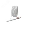 Кабель коаксиальный RG-6U 75 Ом Cu,  оплётка Cu 64% PVC белый 100м R-64-PVC100