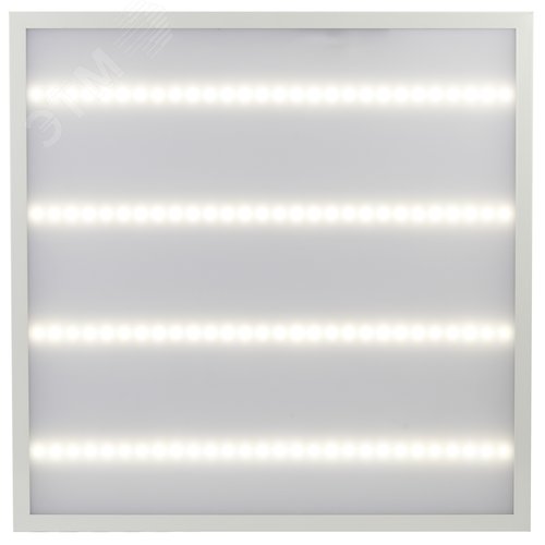 Светильник светодиодный ДВО/ДПО 36Вт 6500К 3200Лм IP40 595x595x19 матовый SPO-6-36-6K-M