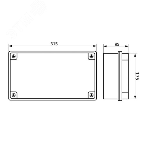 Блок аварийного питания БАП для светильников универсальный до 120 Вт 1час IP65