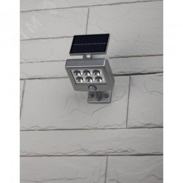 Прожектор с датчиком движения, на солнечной батарее, 6LED, 150 lm ERAFS048-08
