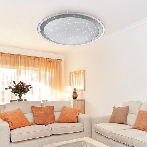 Светильник потолочный светодиодный Классик с ДУ SPB-6 UFO 60 70Вт 3000-6500К 4800 Лм с пультом ДУ (6/24)