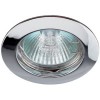 Светильник встраиваемый литой MR16 KL1 CH ,12V, 50W хром (100/3000)