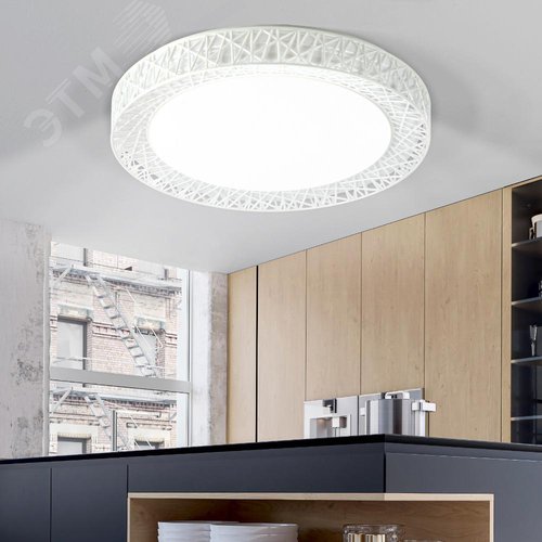 Светильник потолочный Классик с ДУ SPB-6-70-RC Savern W светодиодный с пультом ДУ, 70 Вт 3400-5500К