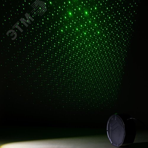 Проектор Ночь, лазерный, динамичный, ПДУ, IP20, USB, 220В EGNDS -ZN