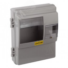 Корпус пластиковый ЩУРн-П 1/4 IP54 (КДЕ-1)   KDE_1 (290х240х110)