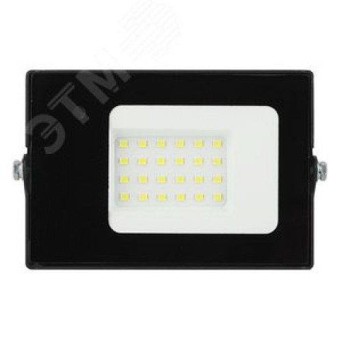 Прожектор светодиодный ДО-30 Вт 6500К 2100 ЛмIP65 200-240В встроенный датчик движения черный 30w холодный корпус LPR-041-1-65K-030