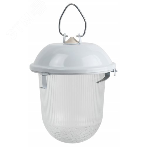 Светильник НСП 41-200-001 без решетки Желудь сталь / стекло IP54 E27 max 200Вт 185х260 белый