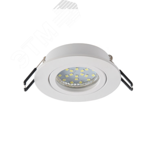 Светильник встраиваемый алюминиевый KL86 WH MR16/GU5.3 белый