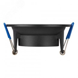 Светильник встраиваемый влагозащищенный под лампу MR16/GU5.3 (в комплект не входит) IP44 черный матовый WR4 SBK