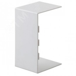 Соединитель 25х16 (белый) (100/1000/16000)