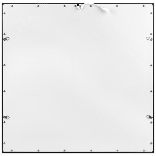 Панель светодиодная ДВО-40Вт 3420Лм IP40 4000К ГРИЛЬЯТО 588x588x8 черная (требуется драйвер Б0039417) SPL-540-B-40K-040