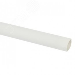 Термоусаживаемая трубка ТУТнг 12/6 белая 1м. (50/900/18900)