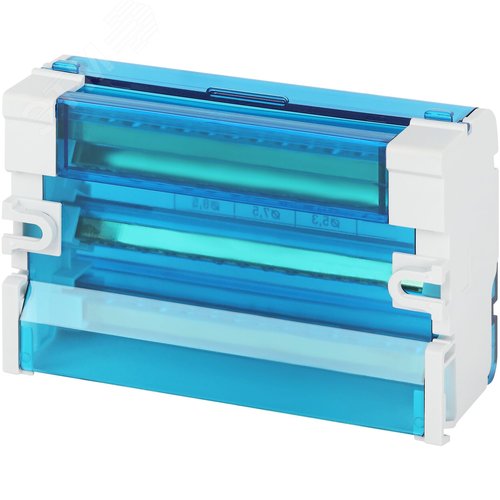 Шины на DIN-рейку в корпусе (кросс-модуль) ШНК 4х15 3L+PEN