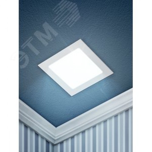 Светильник светодиодный квадратный LED 18W 220V 6500K LED 2-18-6K