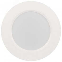 Светильник светодиодный встраиваемый LED 17-6-6K круглый 6Вт 6500К