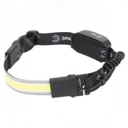 Фонарь налобный светодиодный GA-807 ''Кибер'' аккумуляторный 5 Вт COB, 3 режима, micro USB Элементы питания в комплекте