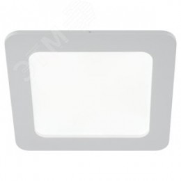 Светильник светодиодный квадратный LED 12W 220V 6500K LED 2-12-6K