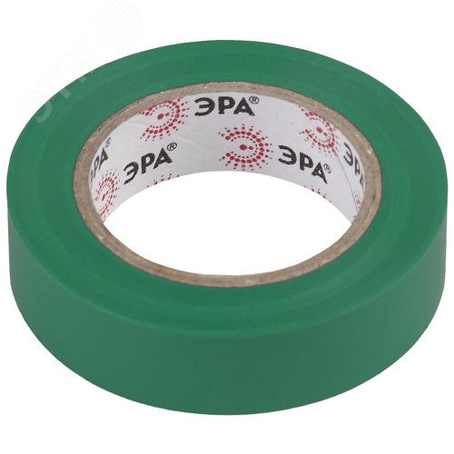 Изолента ПВХ 15мм*10м зеленая (10/500/16000)