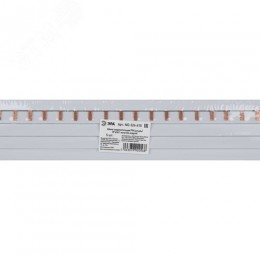 Шина соединительная PIN штырь 3Р 63А 1 метр 54 модуля NO-224-610