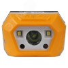 Фонарь налобный светодиодный 3Вт 400Лм IP40 SMD 4 режима аккумуляторный GA-810 желтый сенсорный micro-USB