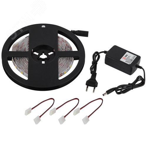 Комплект светодиодной ленты 14,4Вт/м 12В 2700К IP20 60LED/м 5050kit-14,4-60-12-IP20-2700-5m