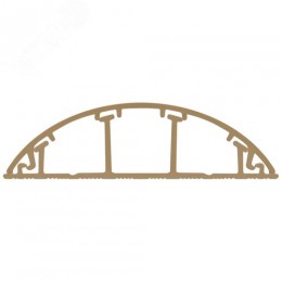 Кабель-канал KK-70-16-P напольный бежевый RAL 1001 70х16мм 42м