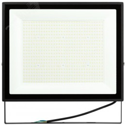 Прожектор светодиодный ДО-300 Вт 6500К 24000 Лм IP65 черный 300w холодный 200-240В LPR-023-0-65K-300