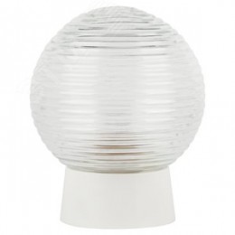 Светильник НБП 01-60-004 с прямым основанием Гранат стекло IP20 E27 max 60Вт D150 шар