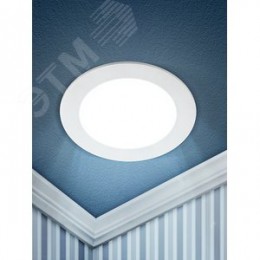 Светильник светодиодный круглый LED 24W 220V 6500K LED 1-24-6K
