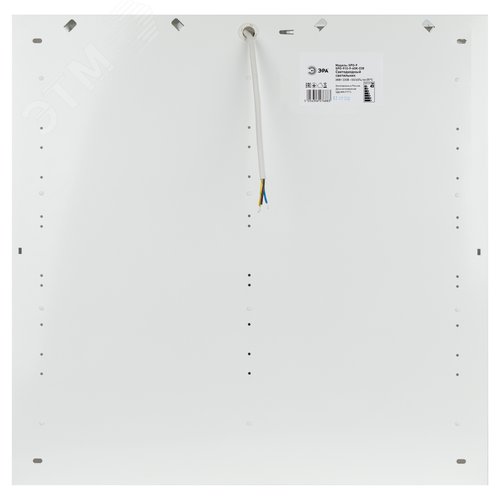 Светильник светодиодный ДВО/ДПО 38Вт 3990Лм 4000K IP40 с равномерной засветкой 595х595х40 матовый SPO-910-9-40K-038