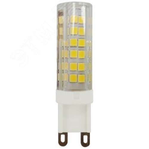 Лампа светодиодная LED 7 Вт 560Лм 2700К капсула теплый G9 170-265В LED JCD-7W-CER-827-G9 Standart