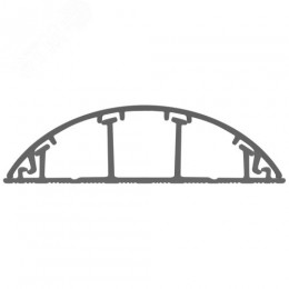 Кабель-канал KK-70-16-FG напольный серый RAL 7046 70х16мм 42м