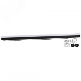 Светильник линейный светодиодный 24Вт 4000K 2400лм 50х1180х55 черный подвесной SML-20-WB-40K-B24