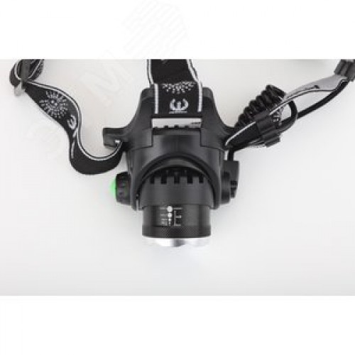 Фонарь налобный светодиодный 5Вт 400/200Лм IP40 SMD 3 режима аккумуляторный GA-805