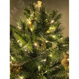 Гирлянда LED Нить 10 м ENIN-10B теплый свет 8 режимов, 220 V, IP20 60/720