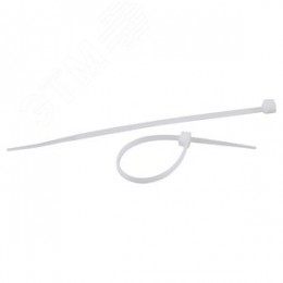 Стяжка кабельная морозостойкая 3x100 БЕЛЫЙ . 100 штук) NO-KS0-41