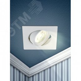 KL LED 21A-5 3K WH Точечные светильники светодиодный квадратный поворотн. LED SMD 5W 3000K, белый