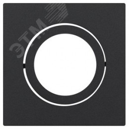 Светильник встраиваемый алюминиевый KL87 BK MR16/GU5.3 черный